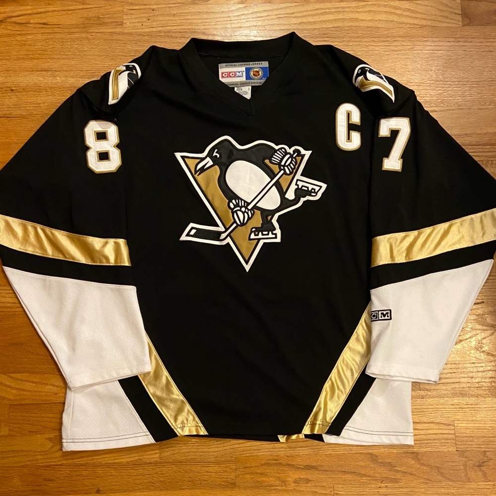Pittsburgh Penguins Sydney Crosby Hockey Jersey (Read Description)